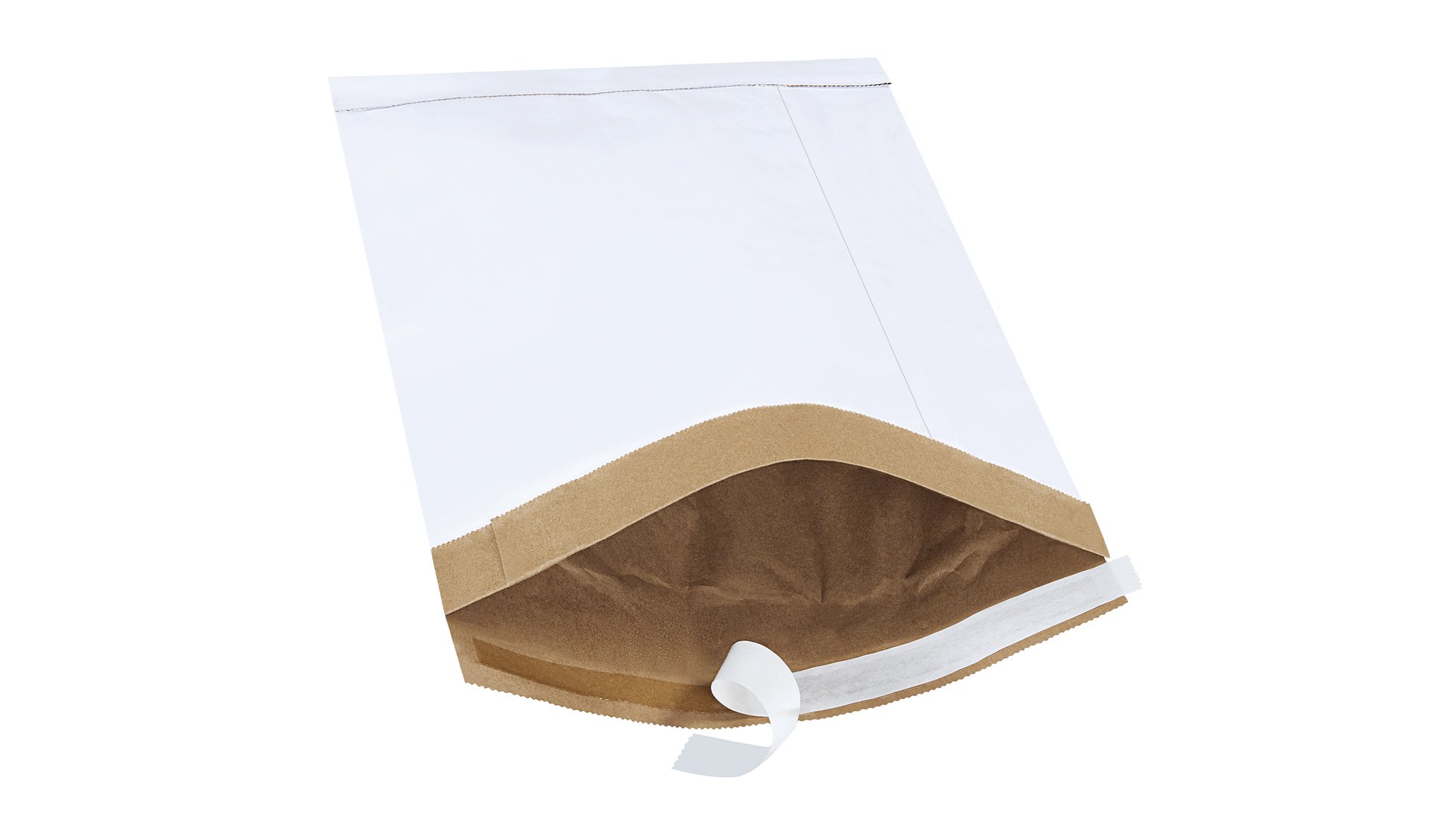 White Self-Seal Padded Mailers